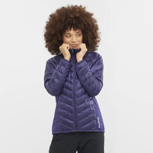 Purple Salomon Outline Primaloft Women's Insulated Jackets | IE GJ5148